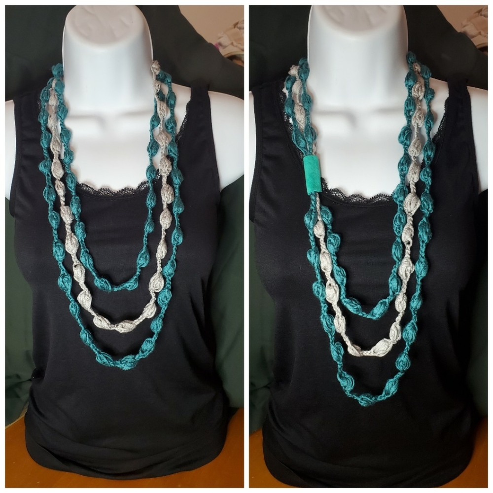 ARTISAN CRAFTED CROCHET NECKLACE